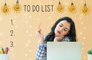 Using to-do lists